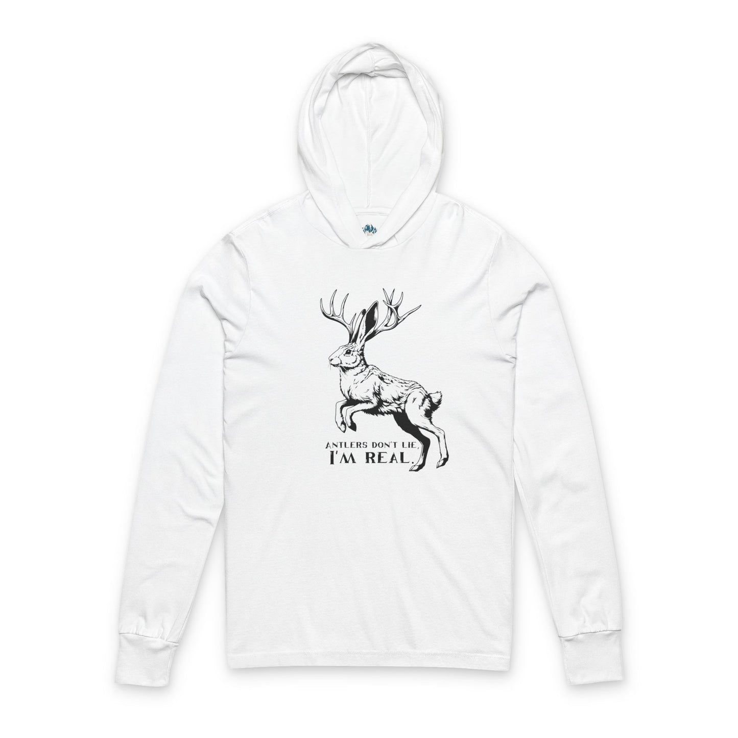 Antlers Don't Lie - Unisex Long Sleeve Hooded Shirt