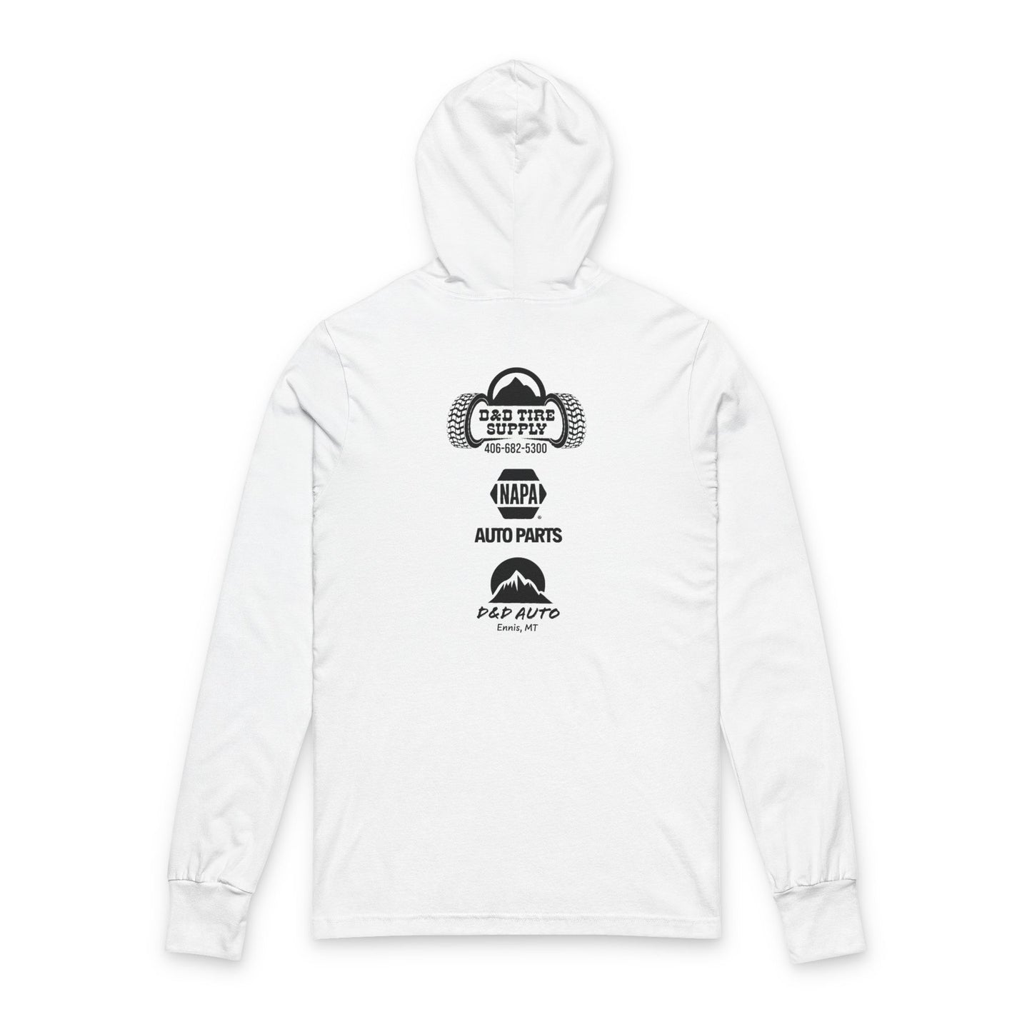 Ennis Hunters Feed - Unisex Long Sleeve Hooded Tee