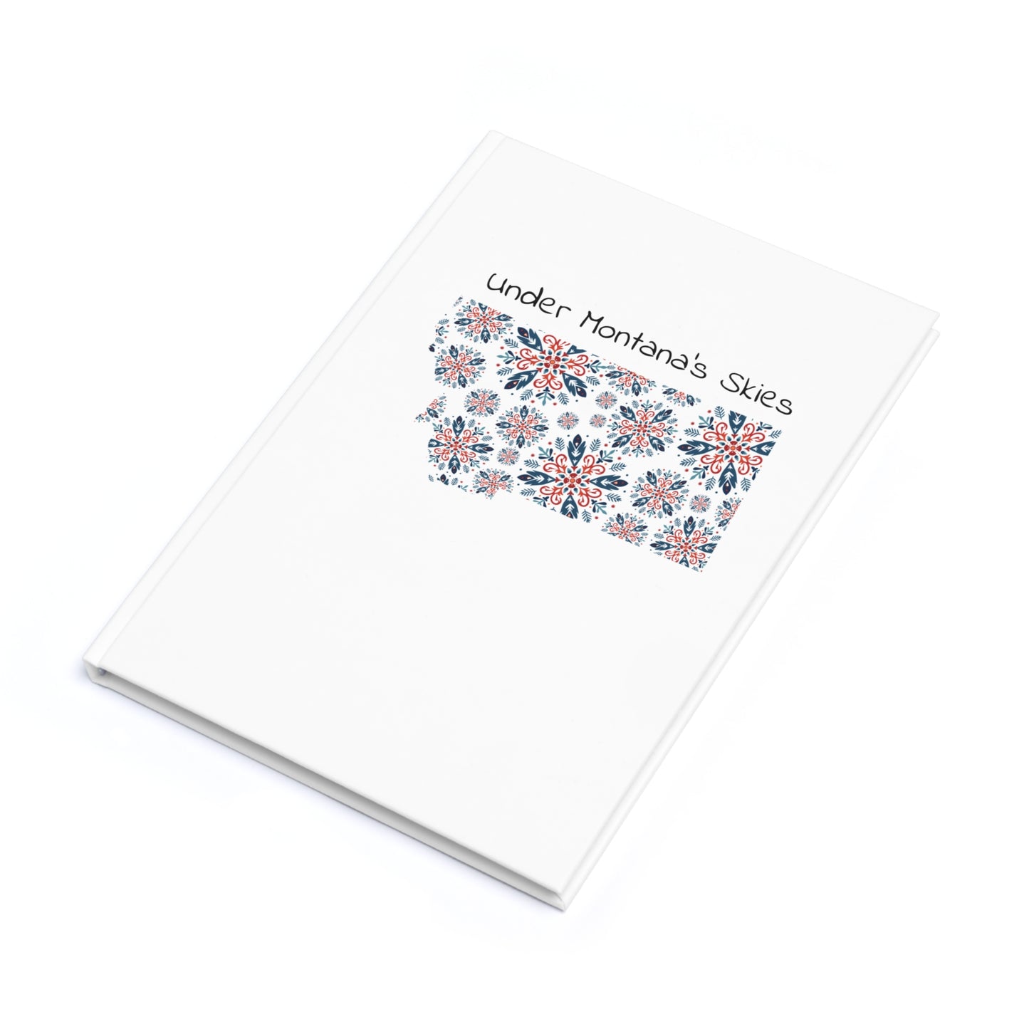 Under Montana's Skies - Hardcover Journal (A5)