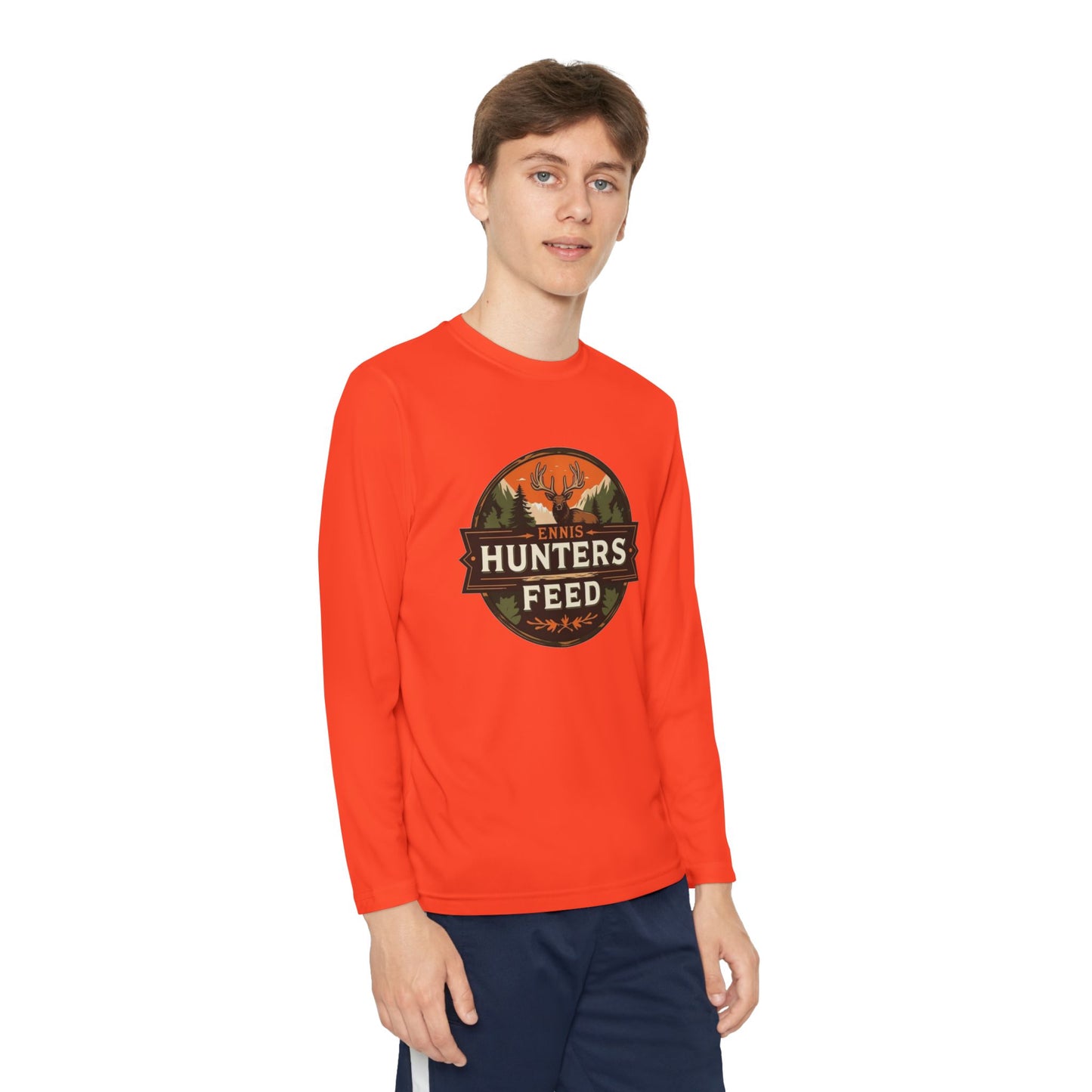 Ennis Hunters Feed - Youth Long Sleeve Tee