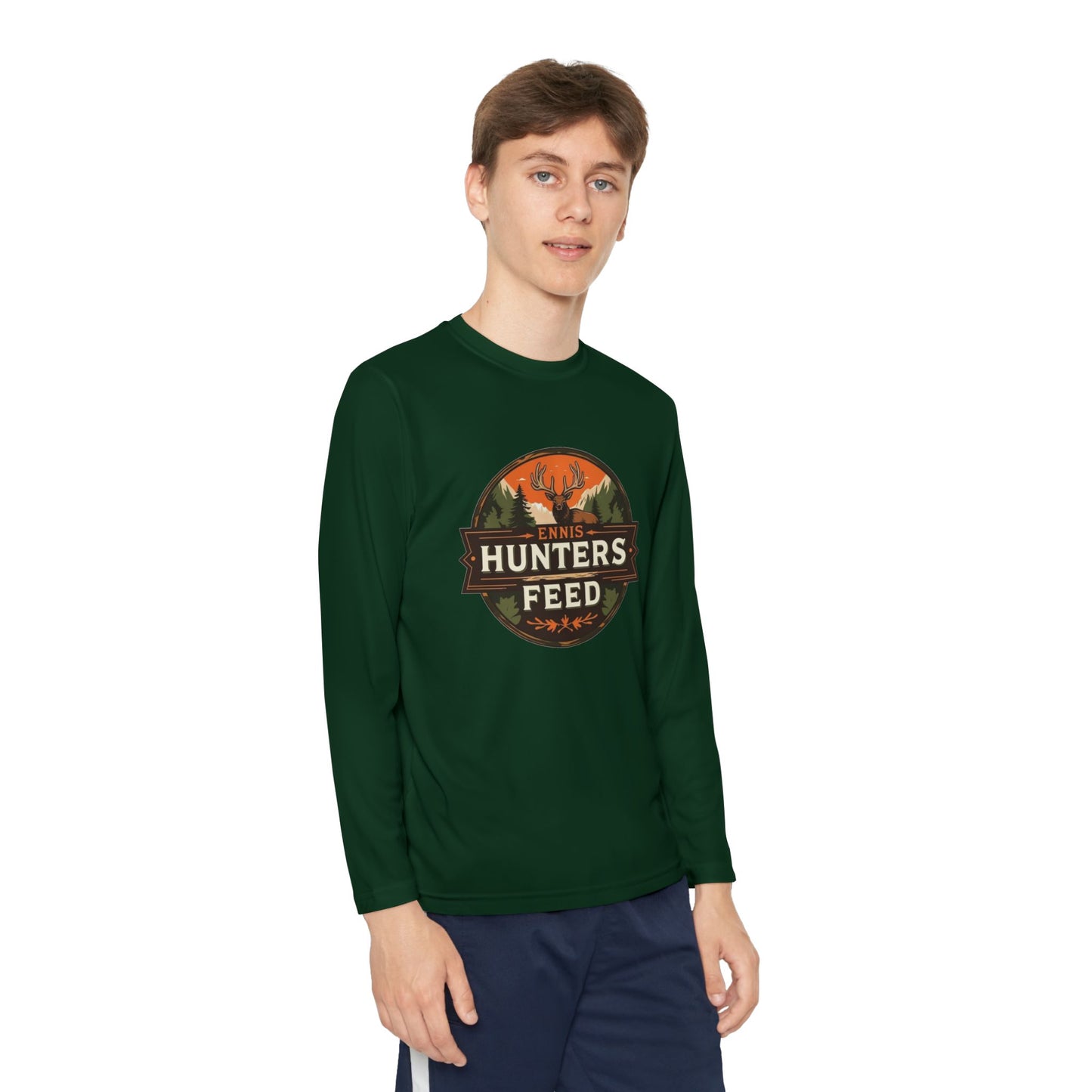 Ennis Hunters Feed - Youth Long Sleeve Tee