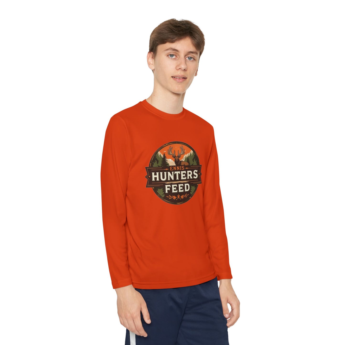 Ennis Hunters Feed - Youth Long Sleeve Tee