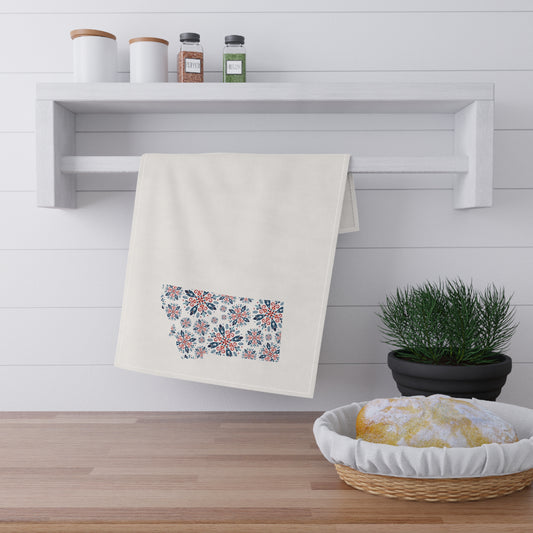 Montana Snowflake Tea Towels (cotton, poly)