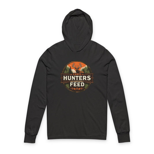 Ennis Hunters Feed - Unisex Long Sleeve Hooded Tee