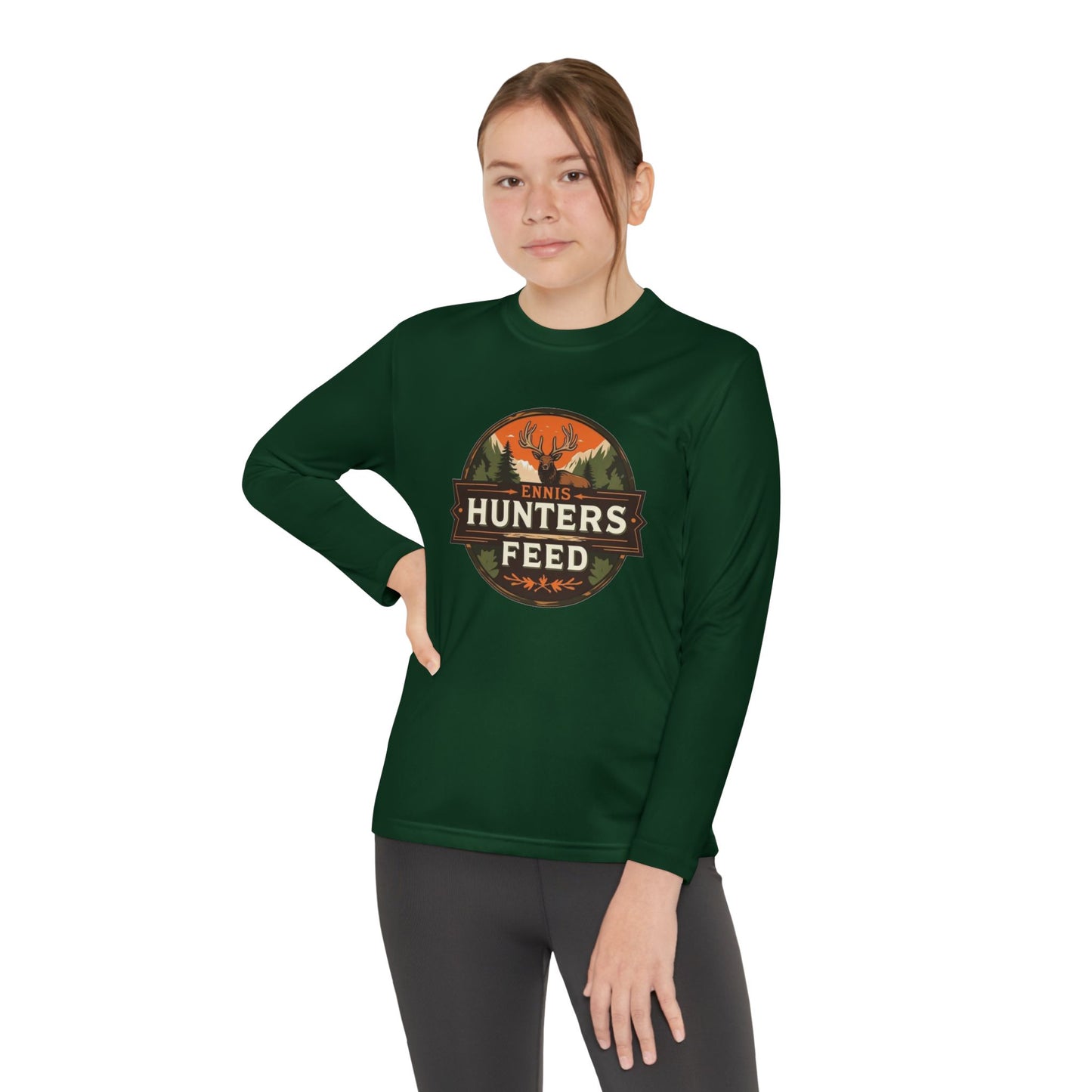 Ennis Hunters Feed - Youth Long Sleeve Tee