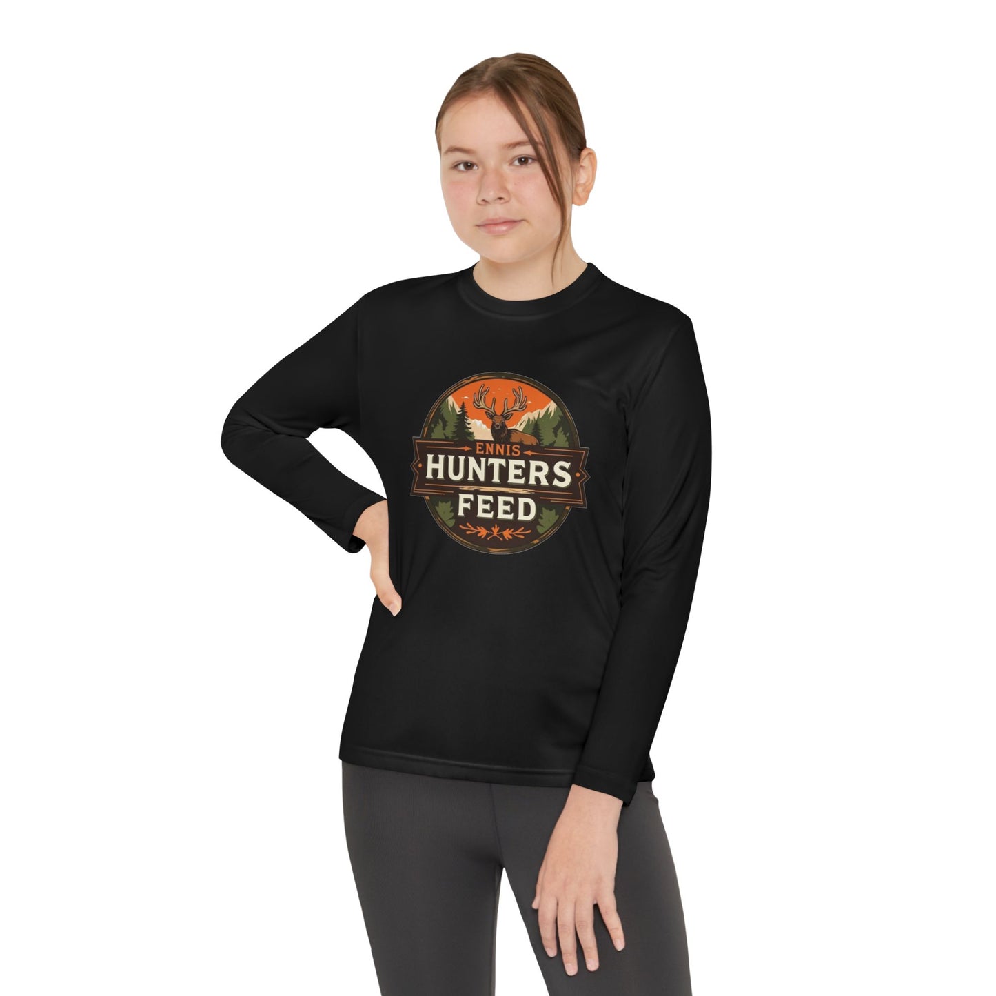 Ennis Hunters Feed - Youth Long Sleeve Tee