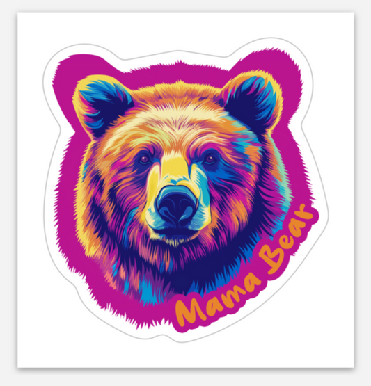 Mama Bear Sticker - 3"