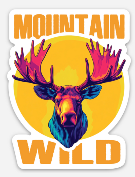 Mountain Wild Moose - 3"