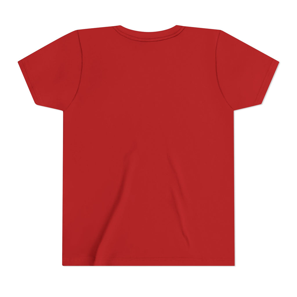 FERAL & FREE Youth Short Sleeve Tee | Patriotic Raccoon USA Shirt