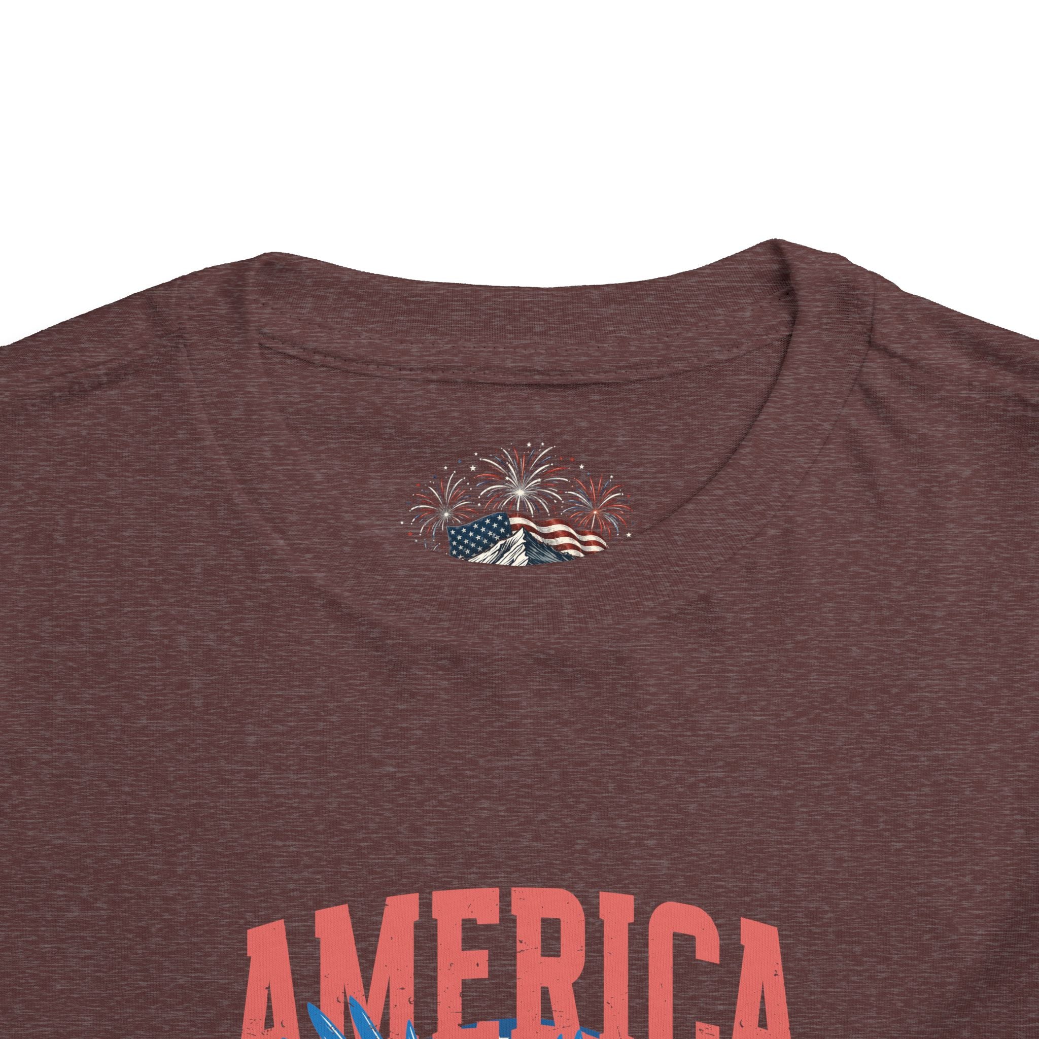 AMERICA Est. 1776 Toddler Tee | Land of the Free Eagle Shirt