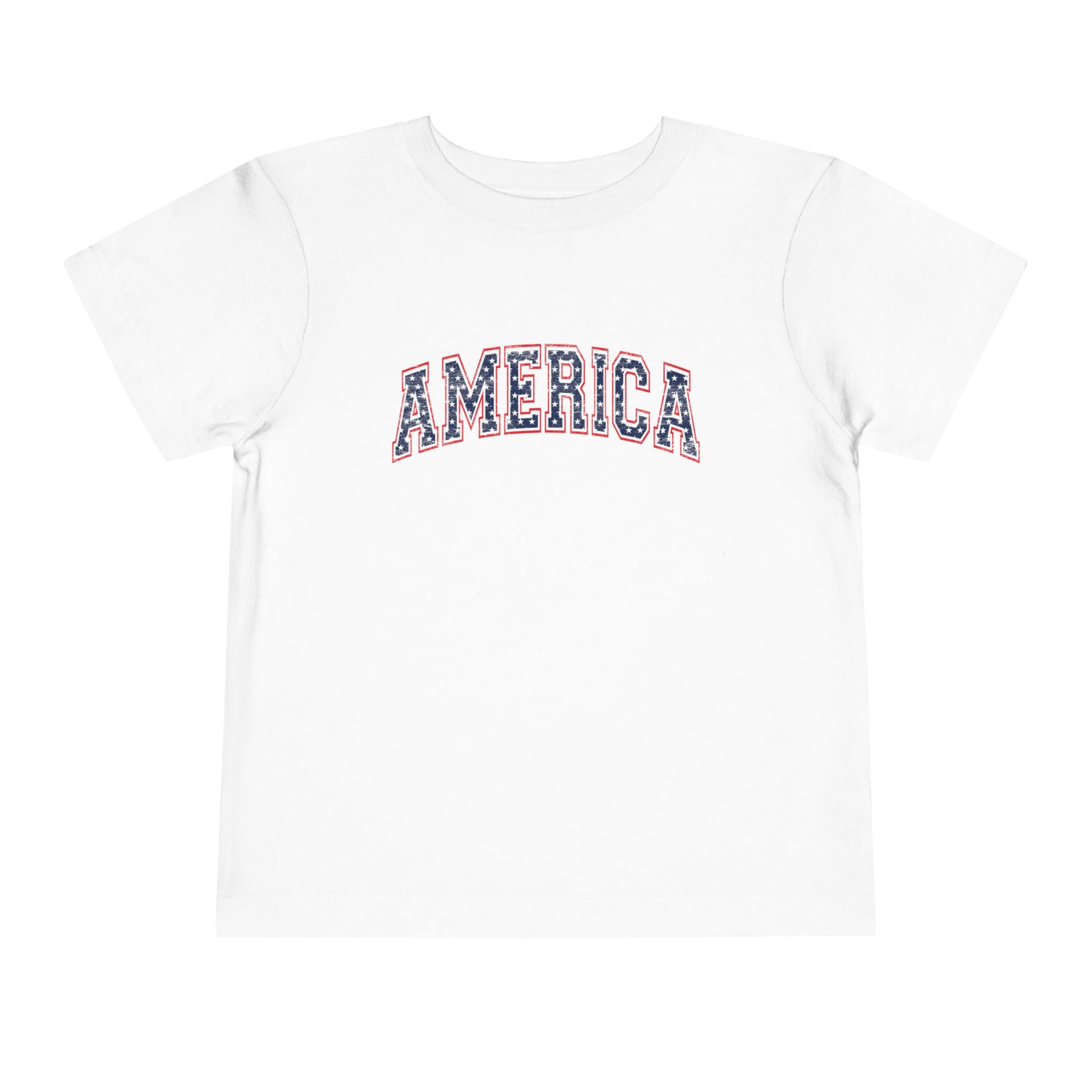AMERICA Toddler Short Sleeve Tee - STARS