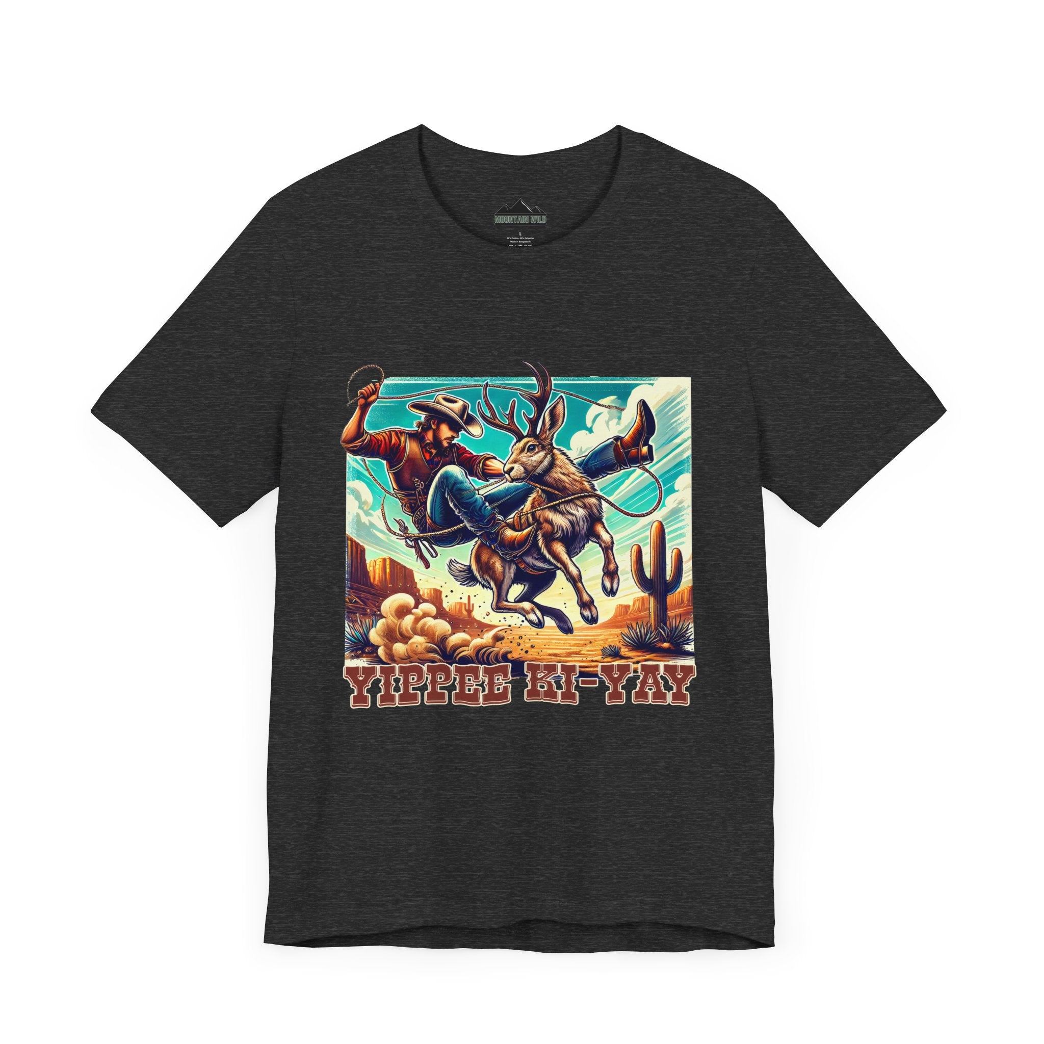 Yippee Ki-Yay Jackalope Unisex Tee