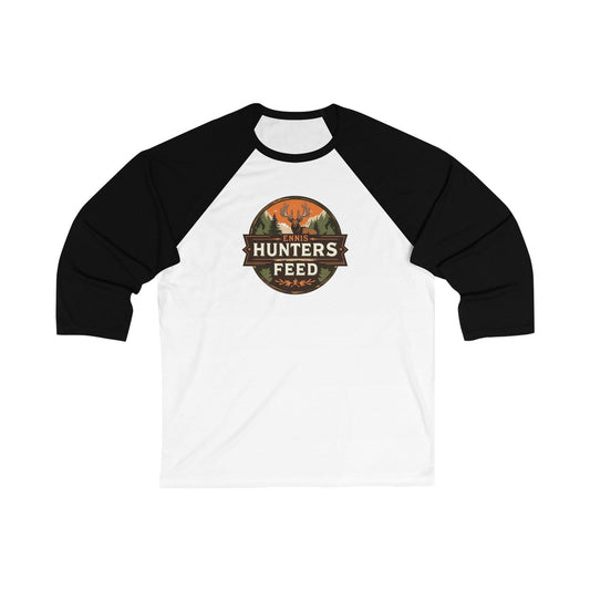 Ennis Hunters Feed - 3/4 Sleeve Basebal Unisex Tee