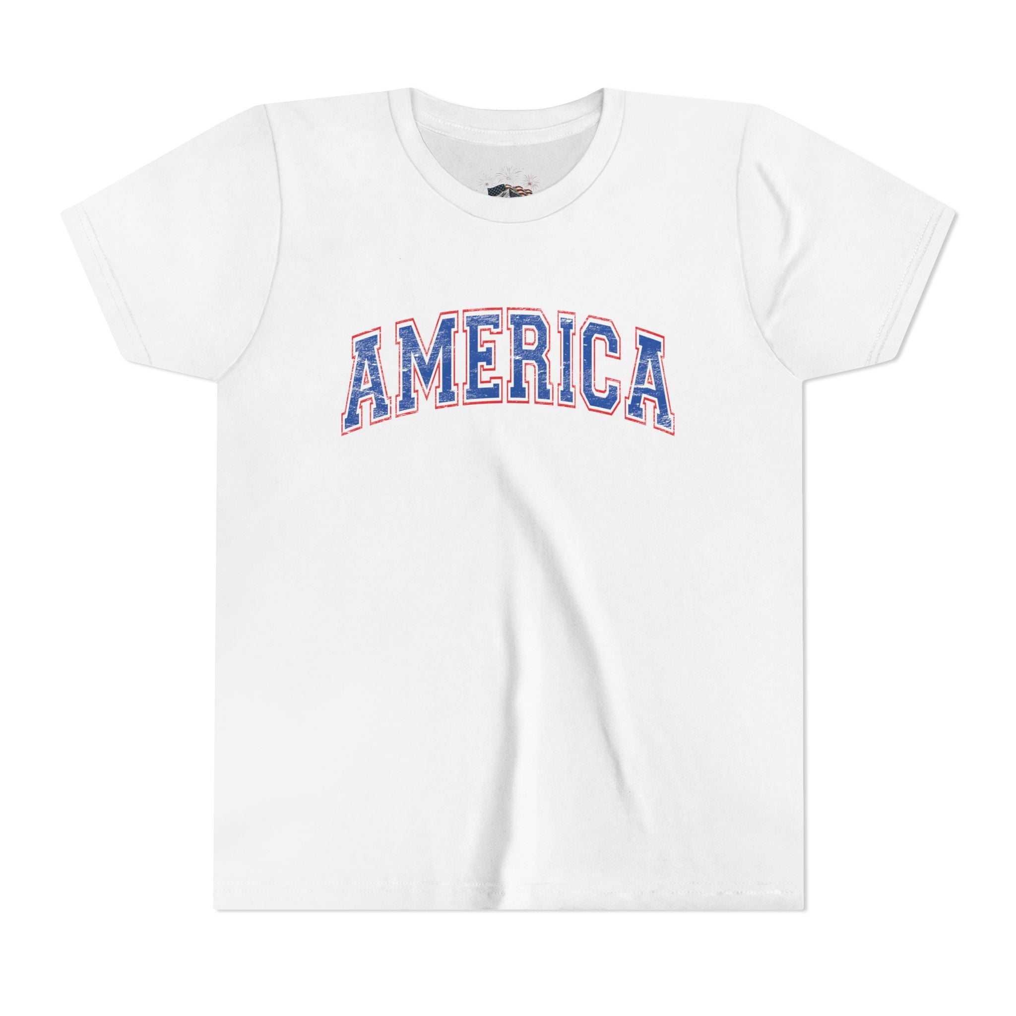 AMERICA Youth Short Sleeve Tee - BLUE