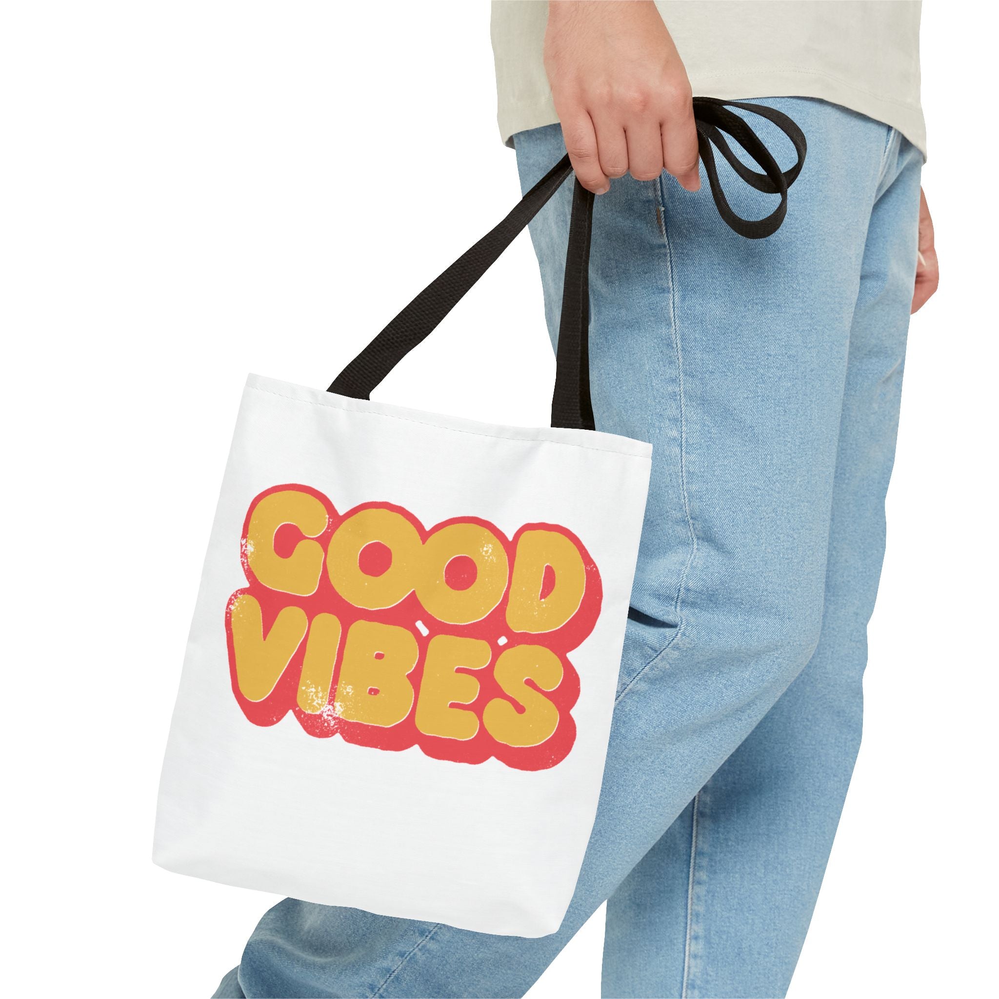GOOD VIBES Tote Bag | Wild & Free Summer Carryall