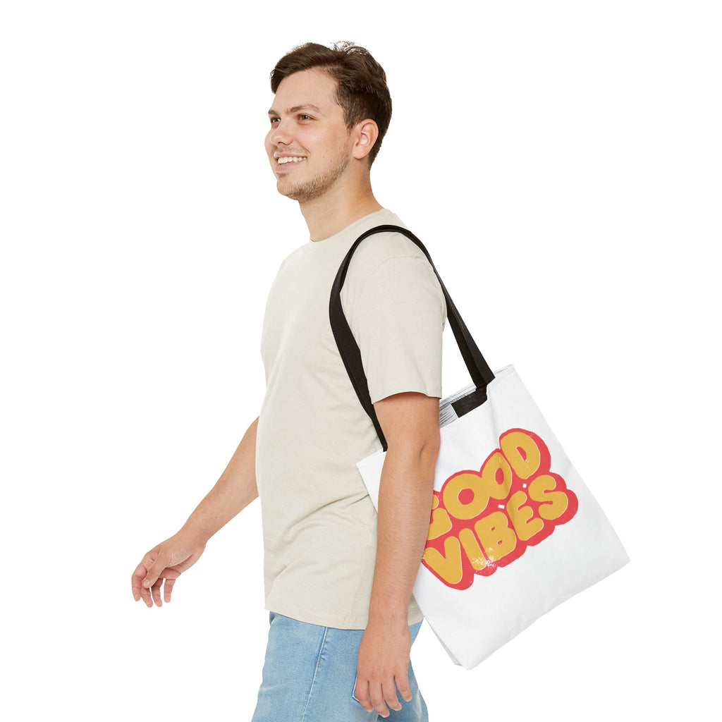 GOOD VIBES Tote Bag | Wild & Free Summer Carryall