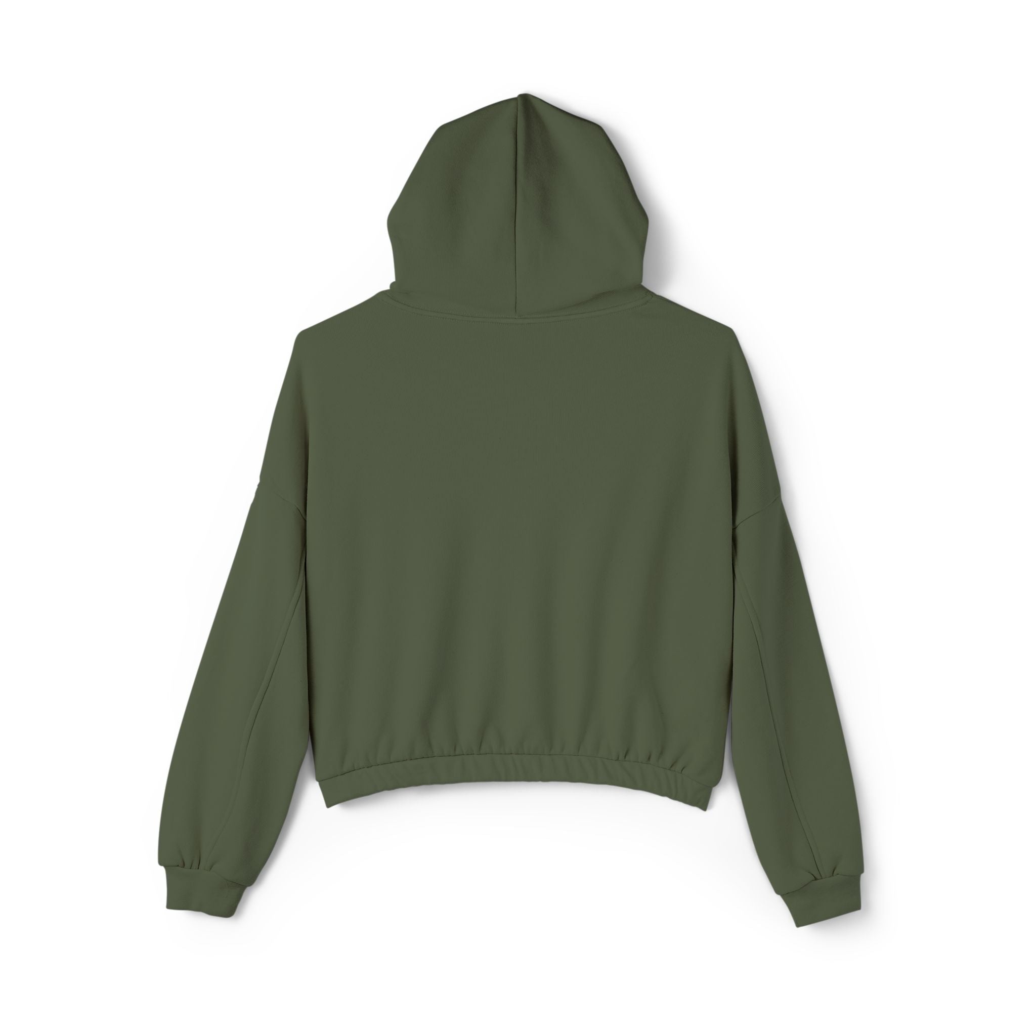 Women's Cinched Hoodie - Buffalo Stay Wild Design