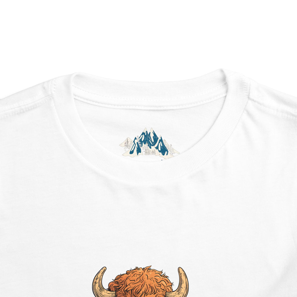 Wild & Wanderin' Toddler Tee - Cute Buffalo Design for Adventurous Kids