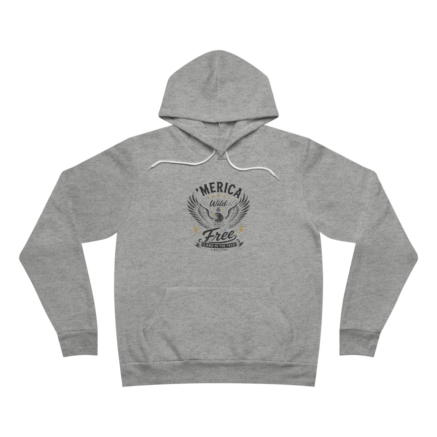 'MERICA - Wild & Free Eagle - Unisex Hoodie