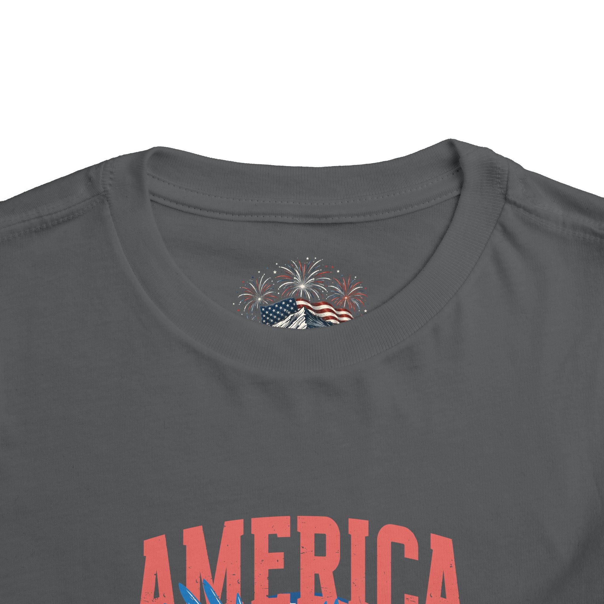 AMERICA Est. 1776 Toddler Tee | Land of the Free Eagle Shirt