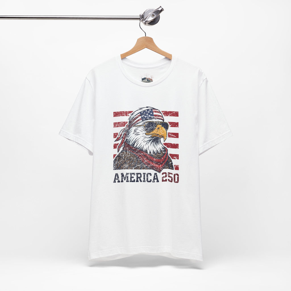 AMERICA 250 Unisex Graphic Tee | Patriotic Eagle