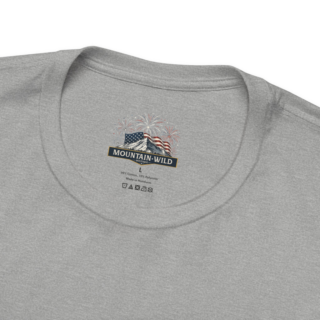 LIBERTY Unisex Graphic Tee | 250 Years of Freedom Western Rodeo Shirt