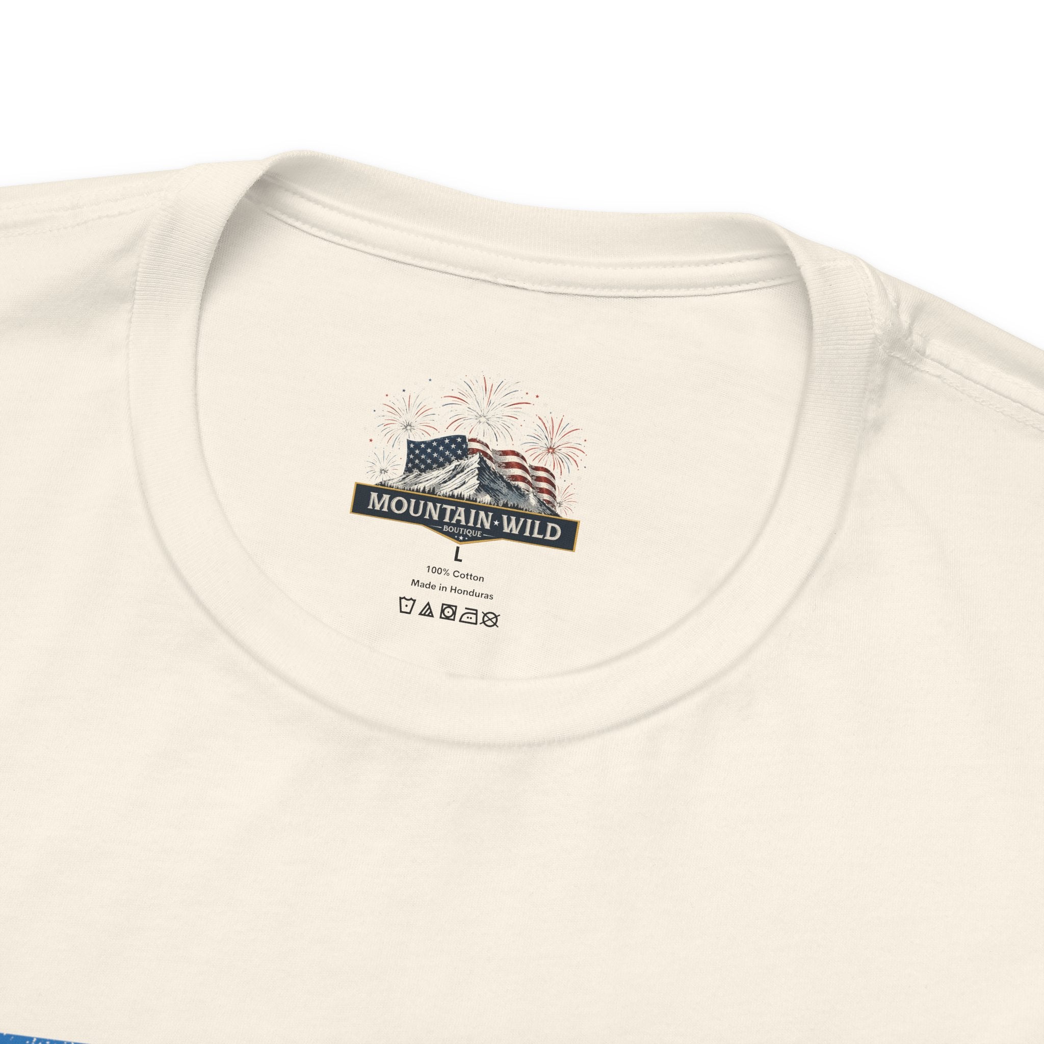 AMERICA 1776 Unisex Cotton Tee | Classic Patriotic Americana Shirt