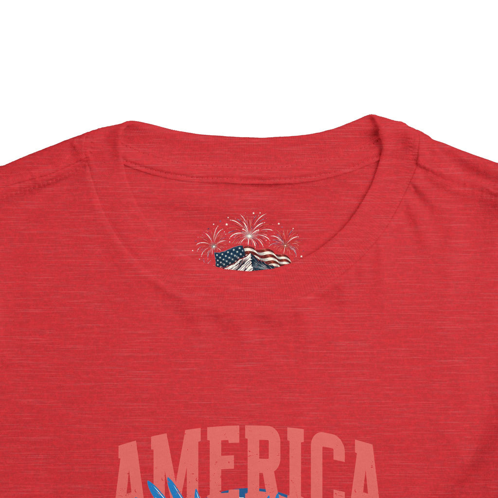 AMERICA Est. 1776 Toddler Tee | Land of the Free Eagle Shirt