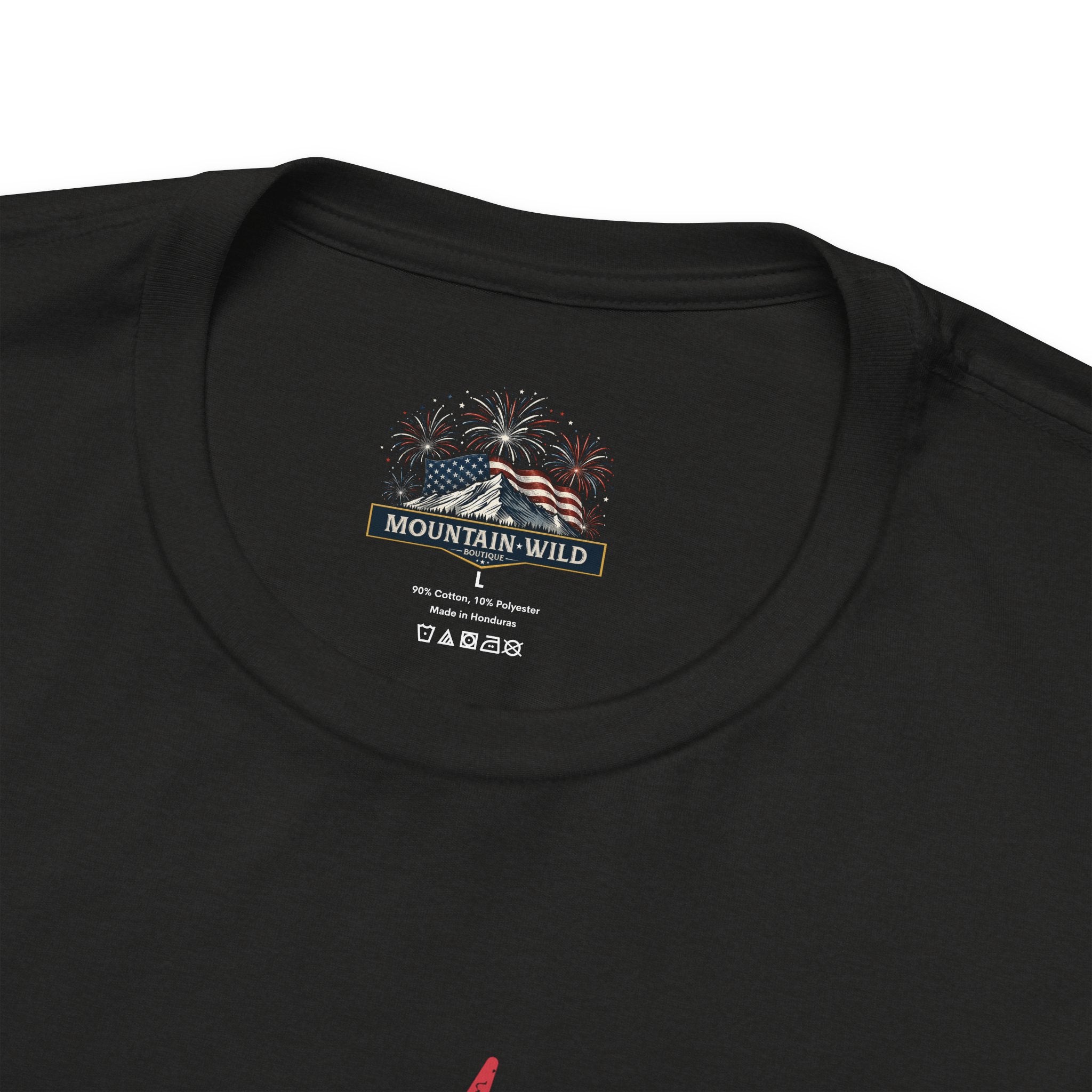 AMERICA Lightning Bolt Unisex Graphic Tee | Retro Racing Americana Shirt