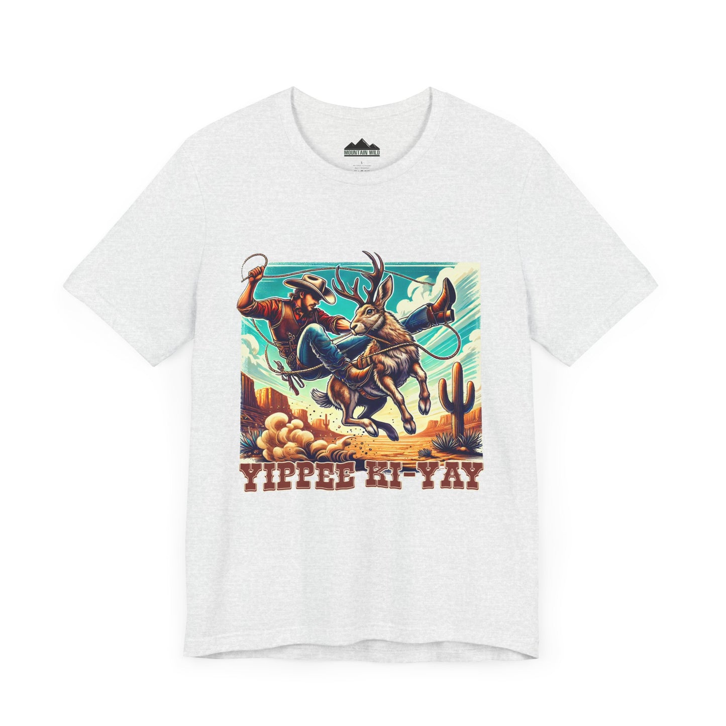 Yippee Ki-Yay Jackalope Unisex Tee
