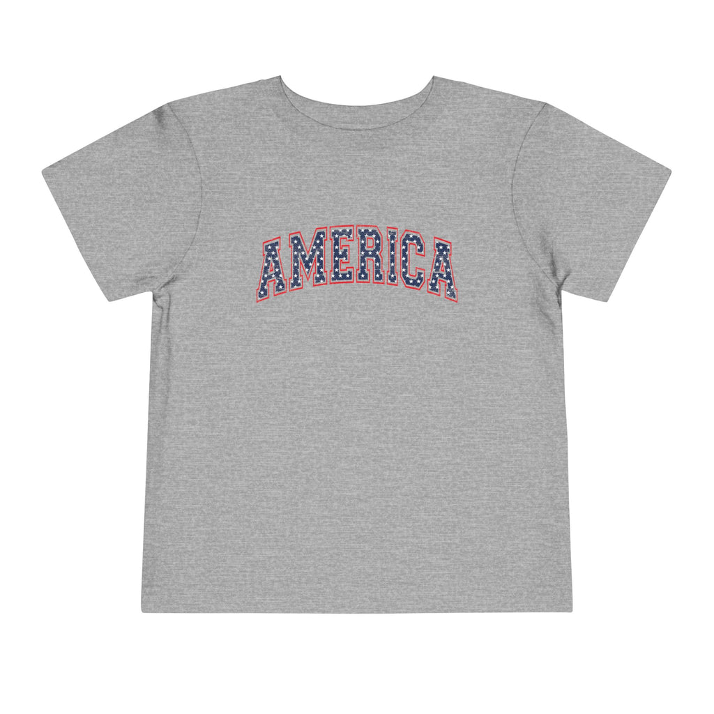 AMERICA Toddler Short Sleeve Tee - STARS