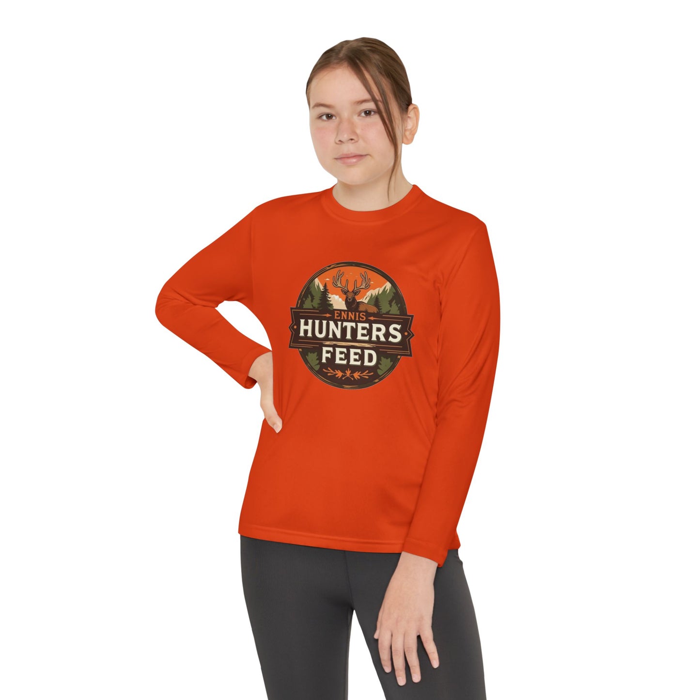 Ennis Hunters Feed - Youth Long Sleeve Tee