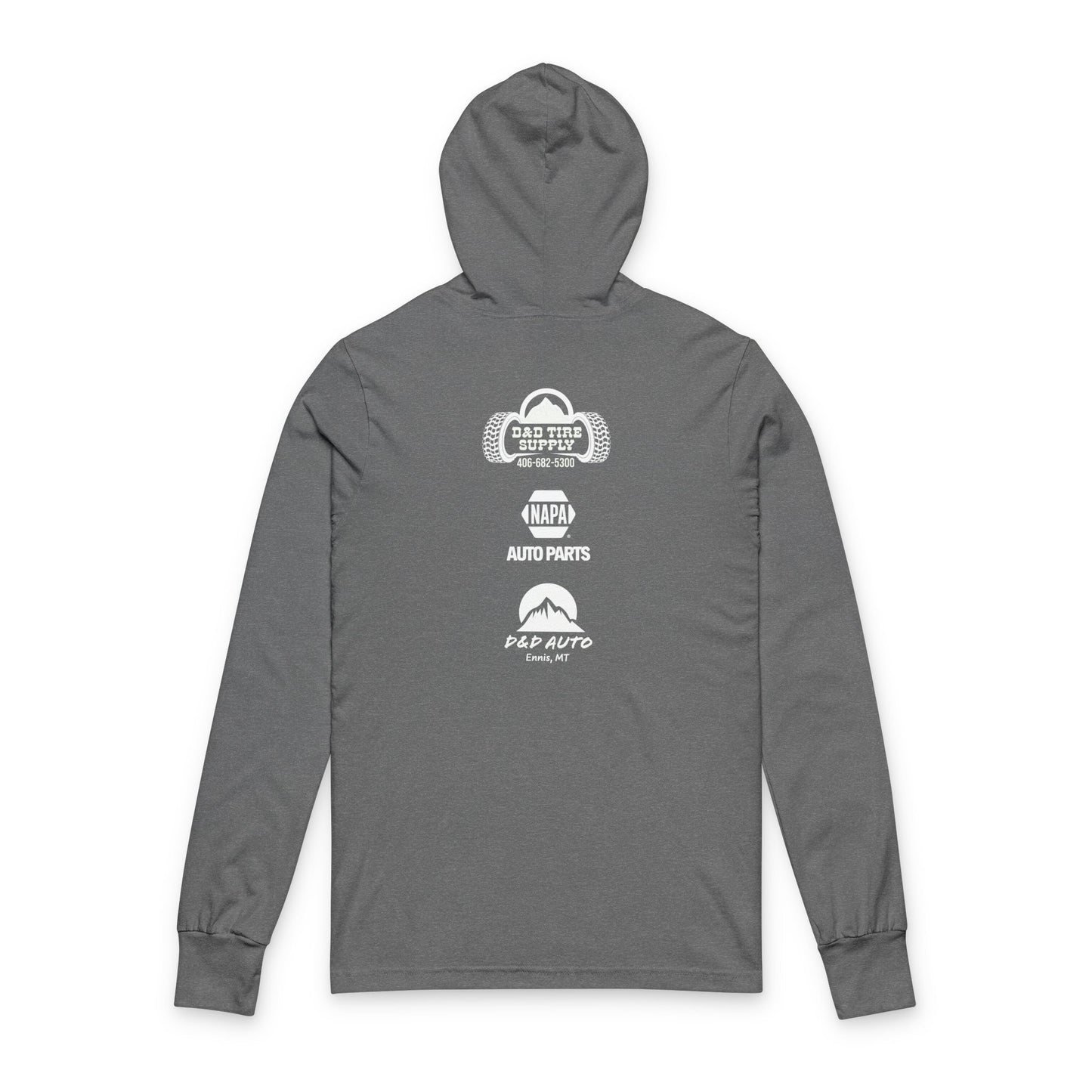 Ennis Hunters Feed - Unisex Long Sleeve Hooded Tee