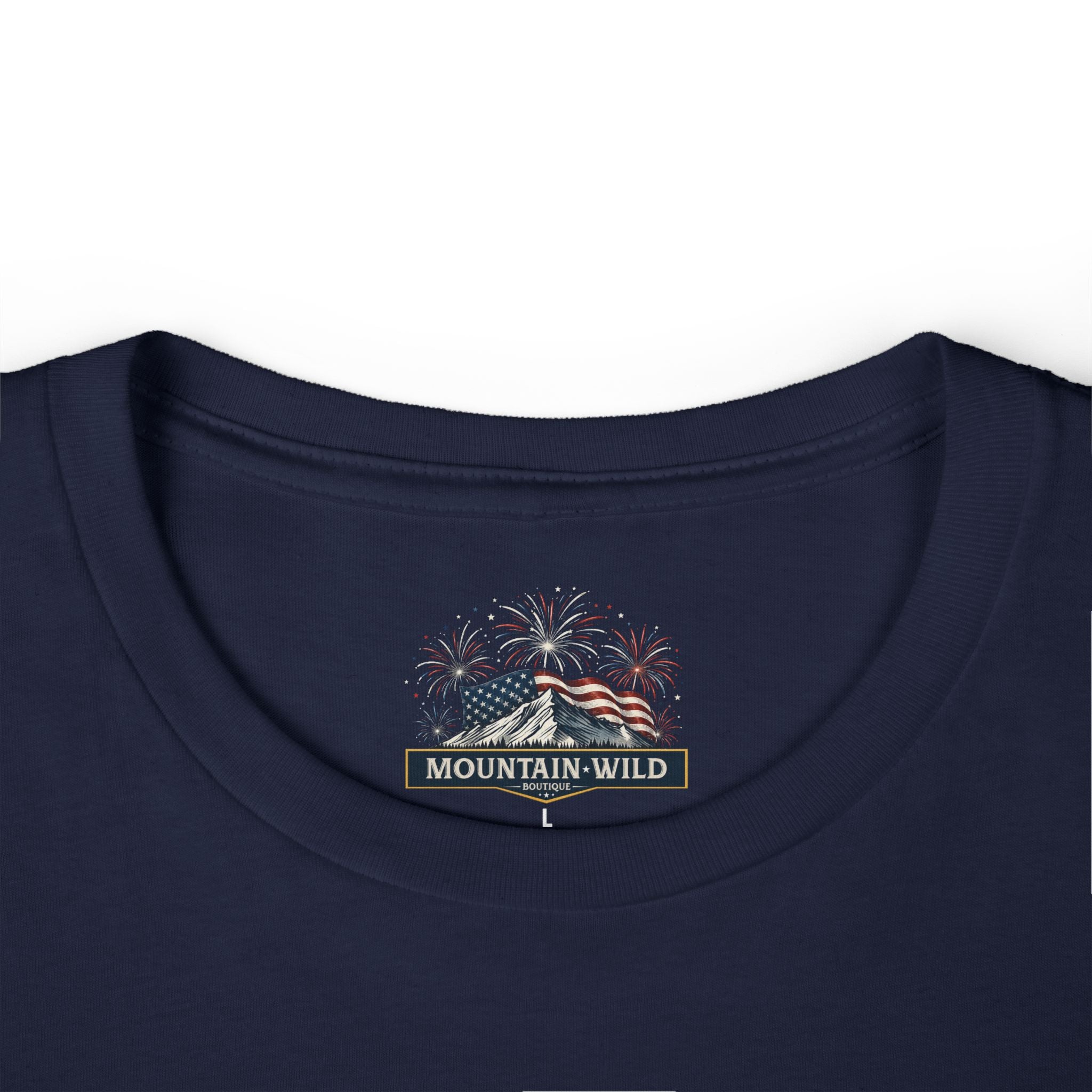 AMERICA EST. 1776 WOMEN'S GRAPHIC TEE | LAND OF THE FREE EAGLE SHIRT