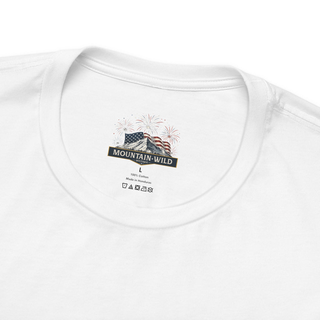 LIBERTY Unisex Graphic Tee | 250 Years of Freedom Western Rodeo Shirt