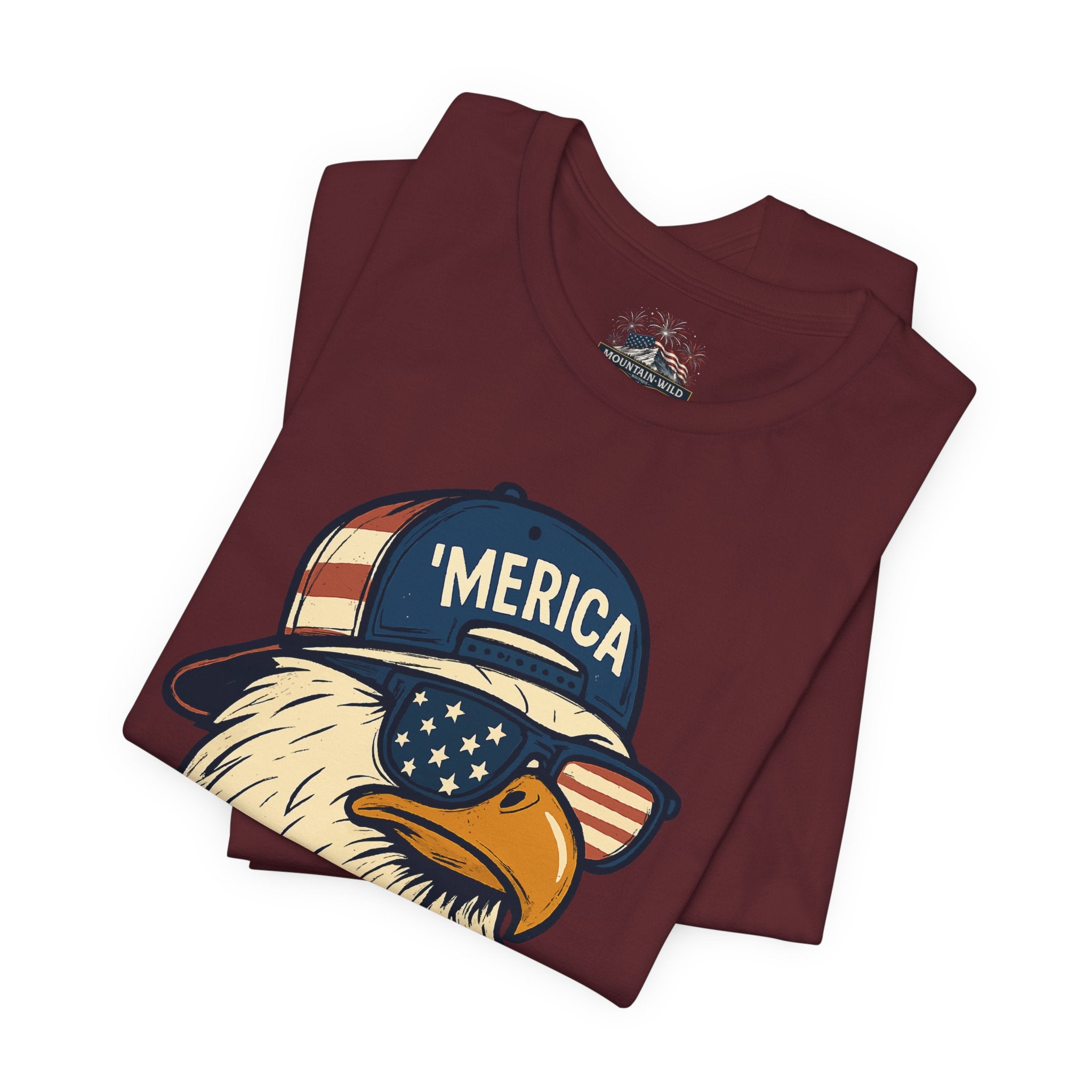 UNISEX - 'Merica Bruh Eagle- Jersey Short Sleeve Tee