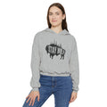 Women's Cinched Hoodie - Buffalo Stay Wild Design