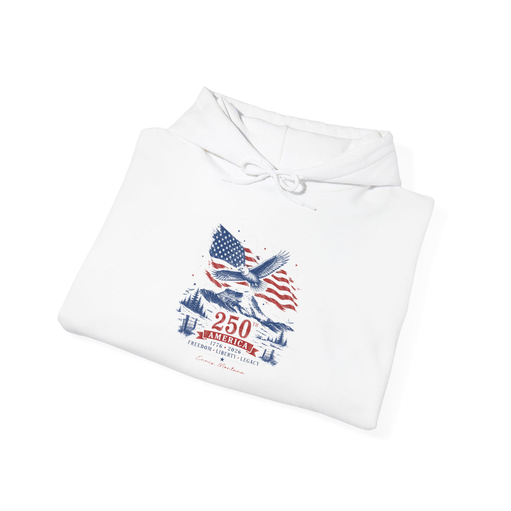 Unisex America 250 Eagle & Sphinx Mountain Hoodie | Ennis Montana