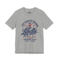 LIBERTY Unisex Graphic Tee | 250 Years of Freedom Western Rodeo Shirt
