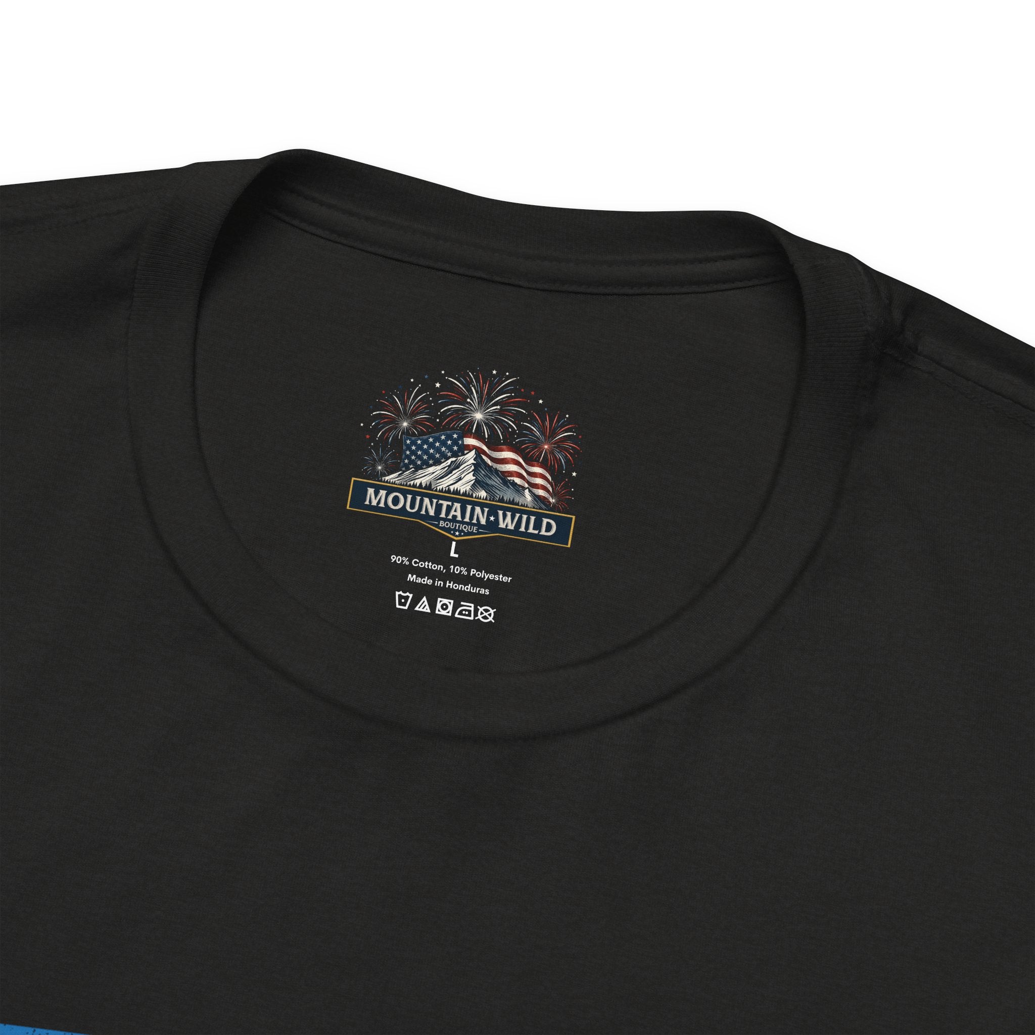 AMERICA 1776 Unisex Cotton Tee | Classic Patriotic Americana Shirt