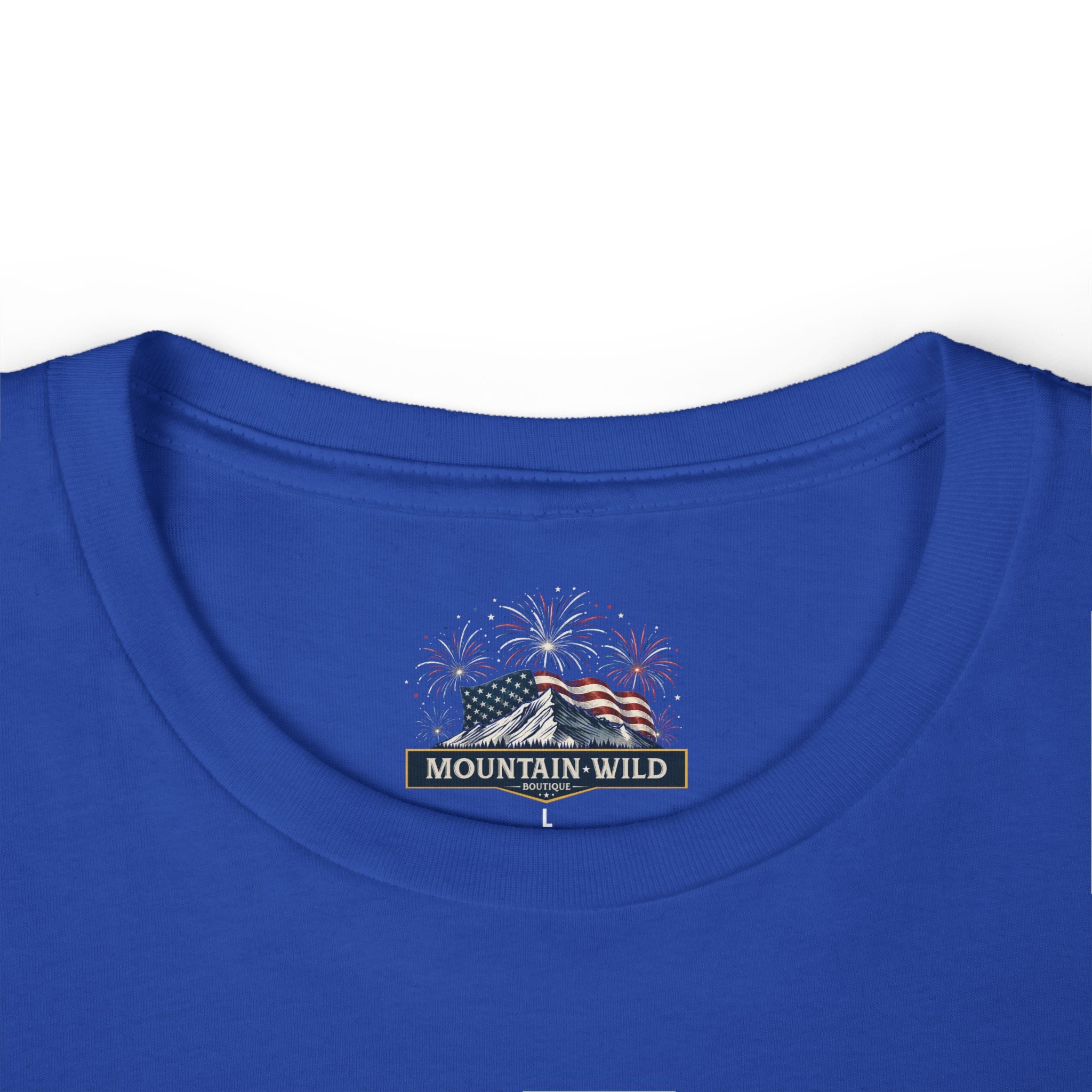 AMERICA EST. 1776 WOMEN'S GRAPHIC TEE | LAND OF THE FREE EAGLE SHIRT