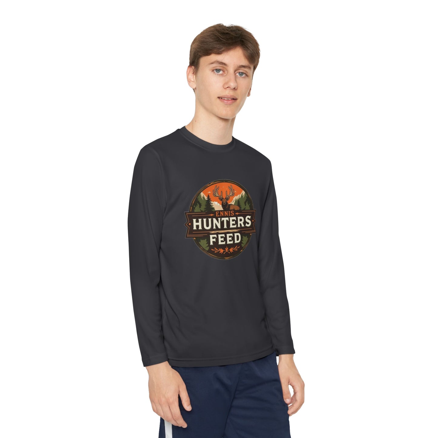 Ennis Hunters Feed - Youth Long Sleeve Tee
