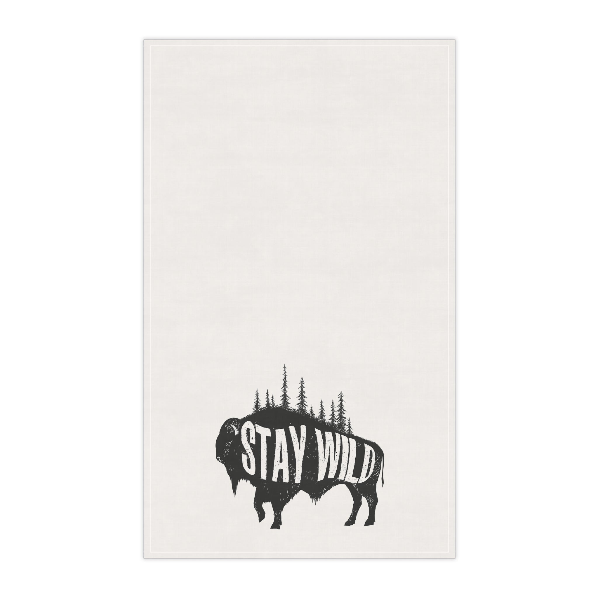 Tea Towels - Buffalo Stay Wild Design
