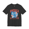 AMERICA Est. 1776 Unisex Graphic Tee | Land of the Free Eagle Shirt
