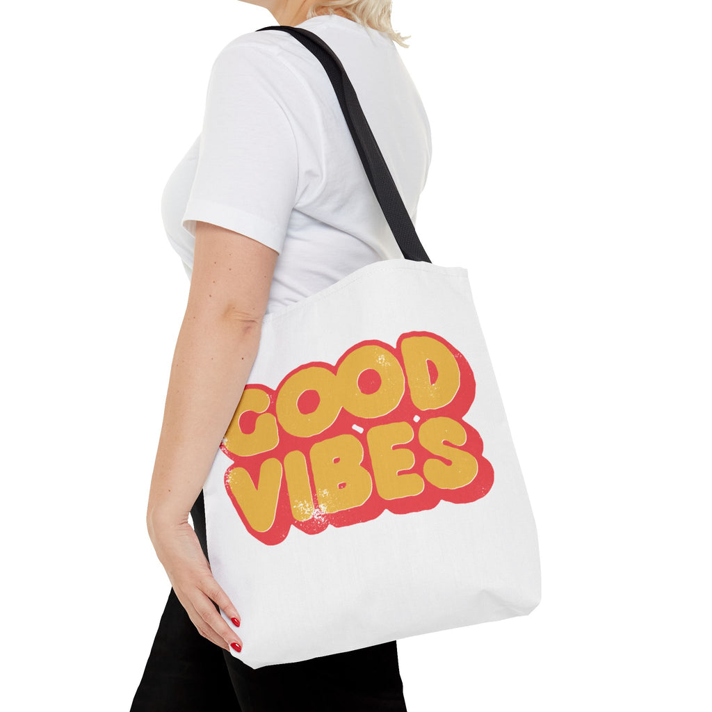 GOOD VIBES Tote Bag | Wild & Free Summer Carryall