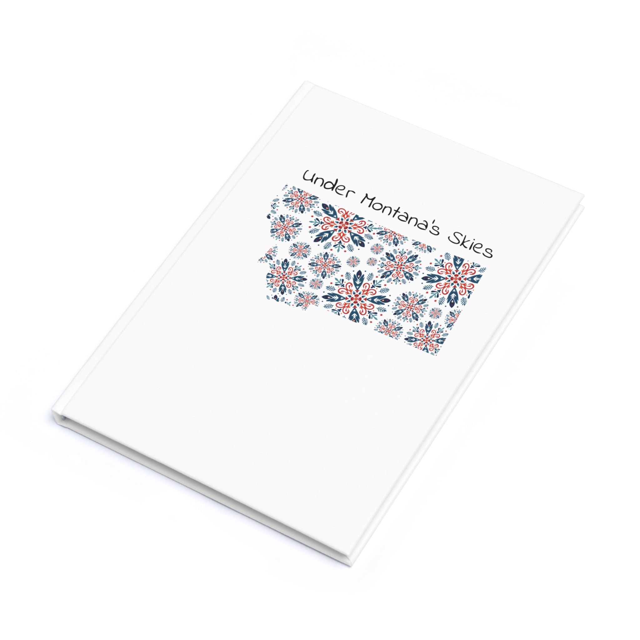 Under Montana's Skies - Hardcover Journal (A5)