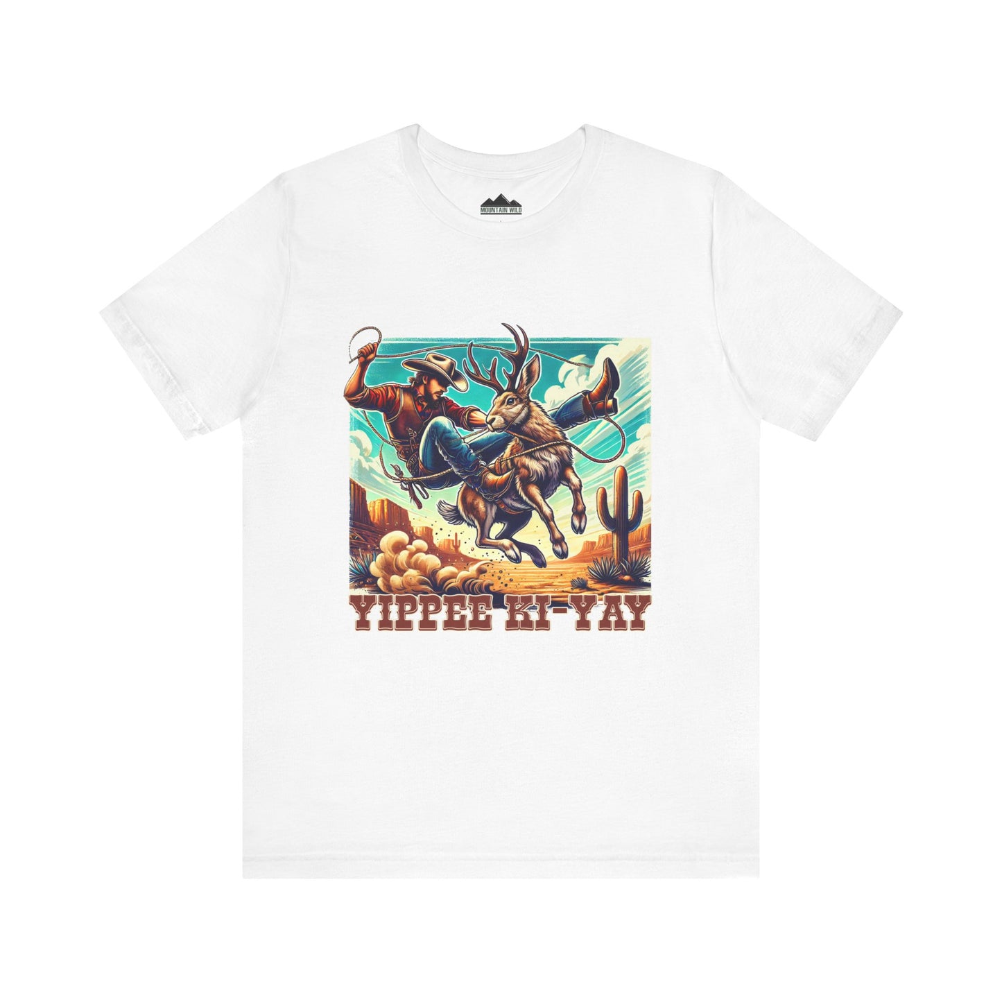 Yippee Ki-Yay Jackalope Unisex Tee