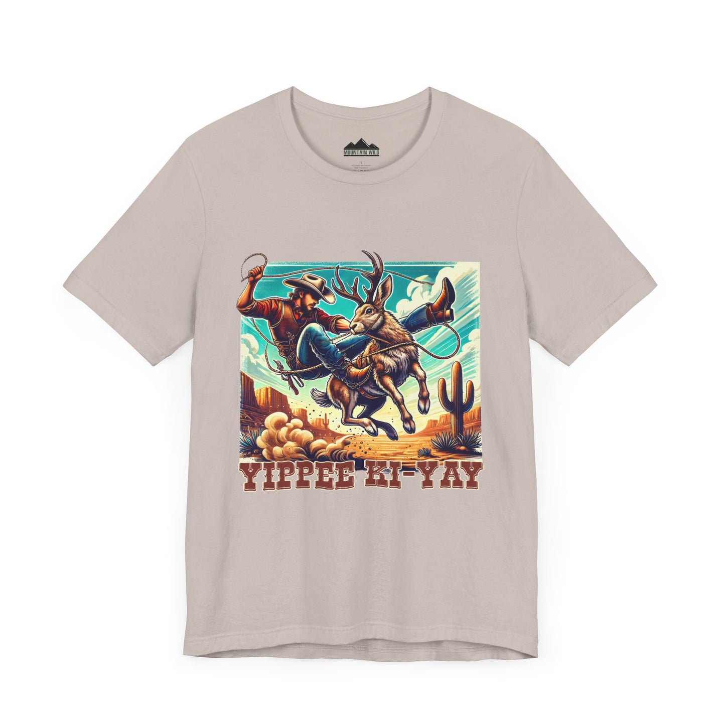 Yippee Ki-Yay Jackalope Unisex Tee