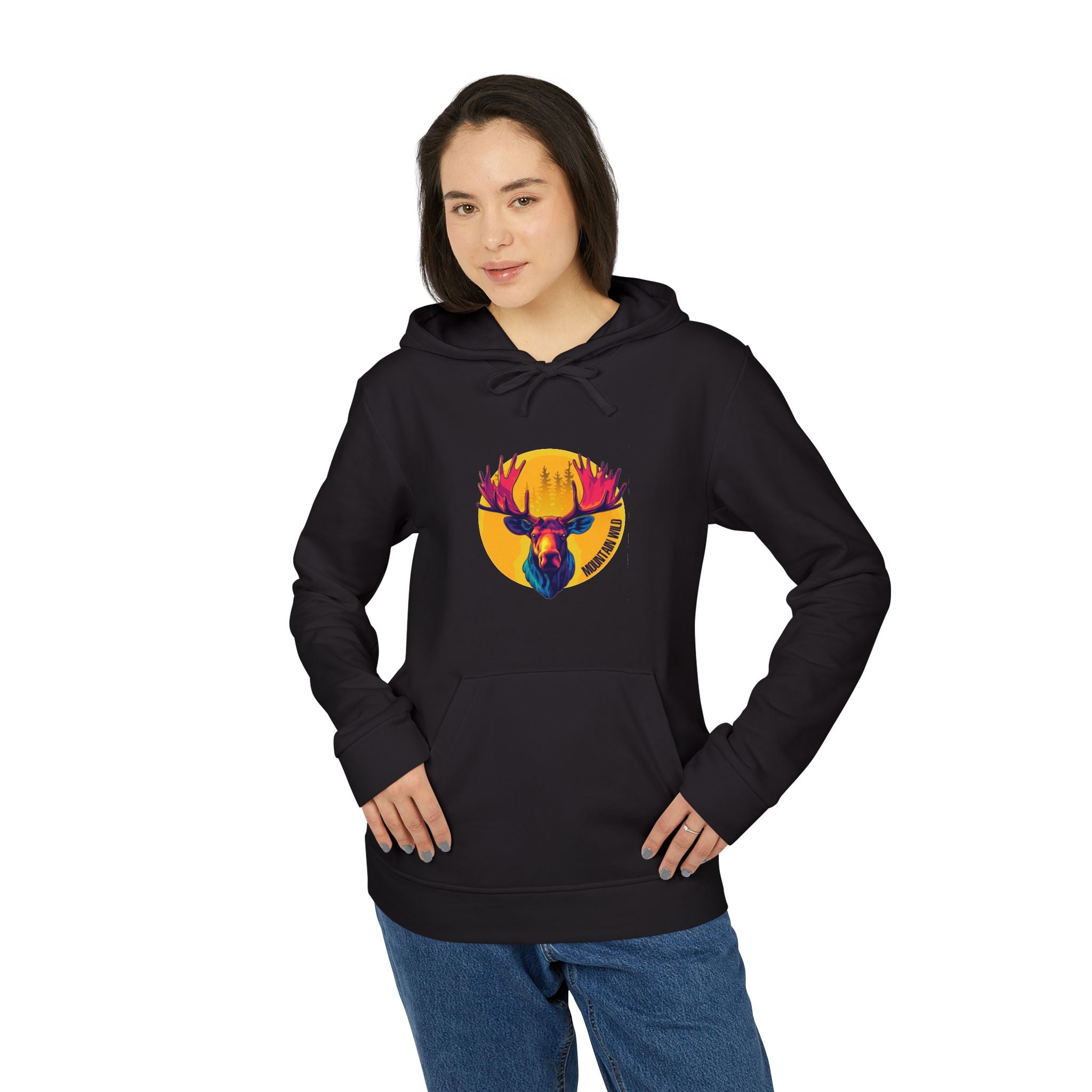 Mountain Wild Moose Hoodie