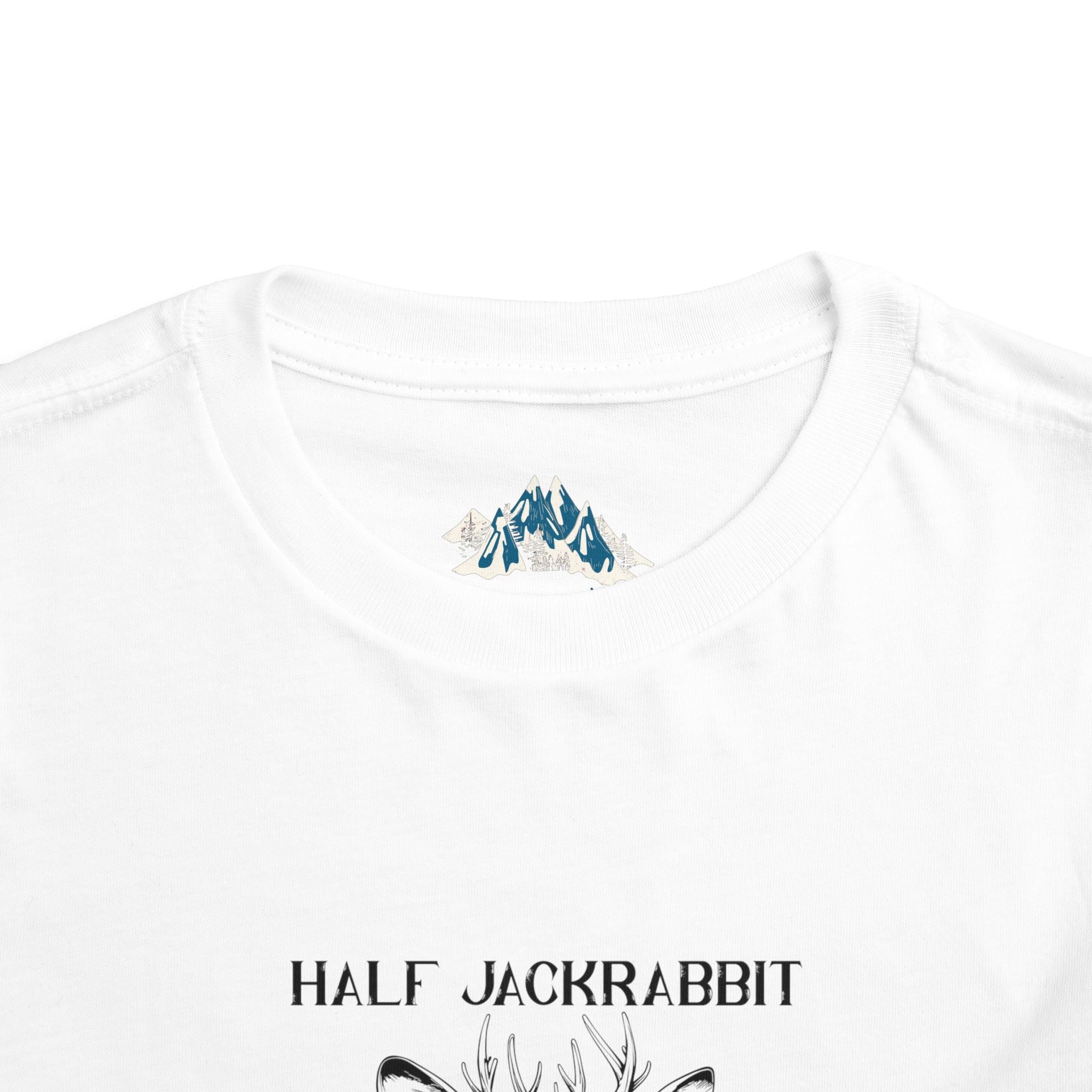 Half Jackrabbit, Half Attitude - Toddler Short Sleeve Tee